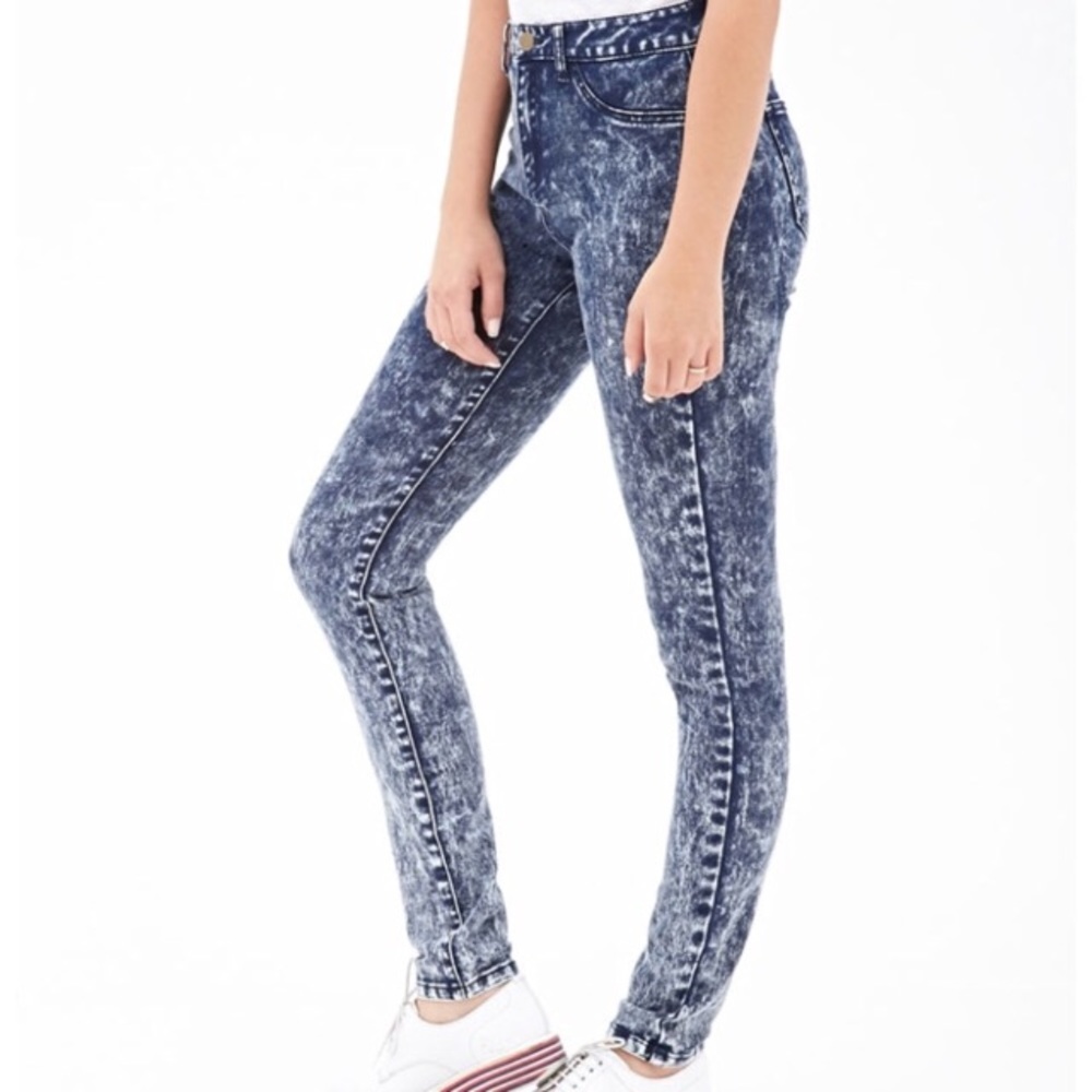 High Waisted Skinny Jeans